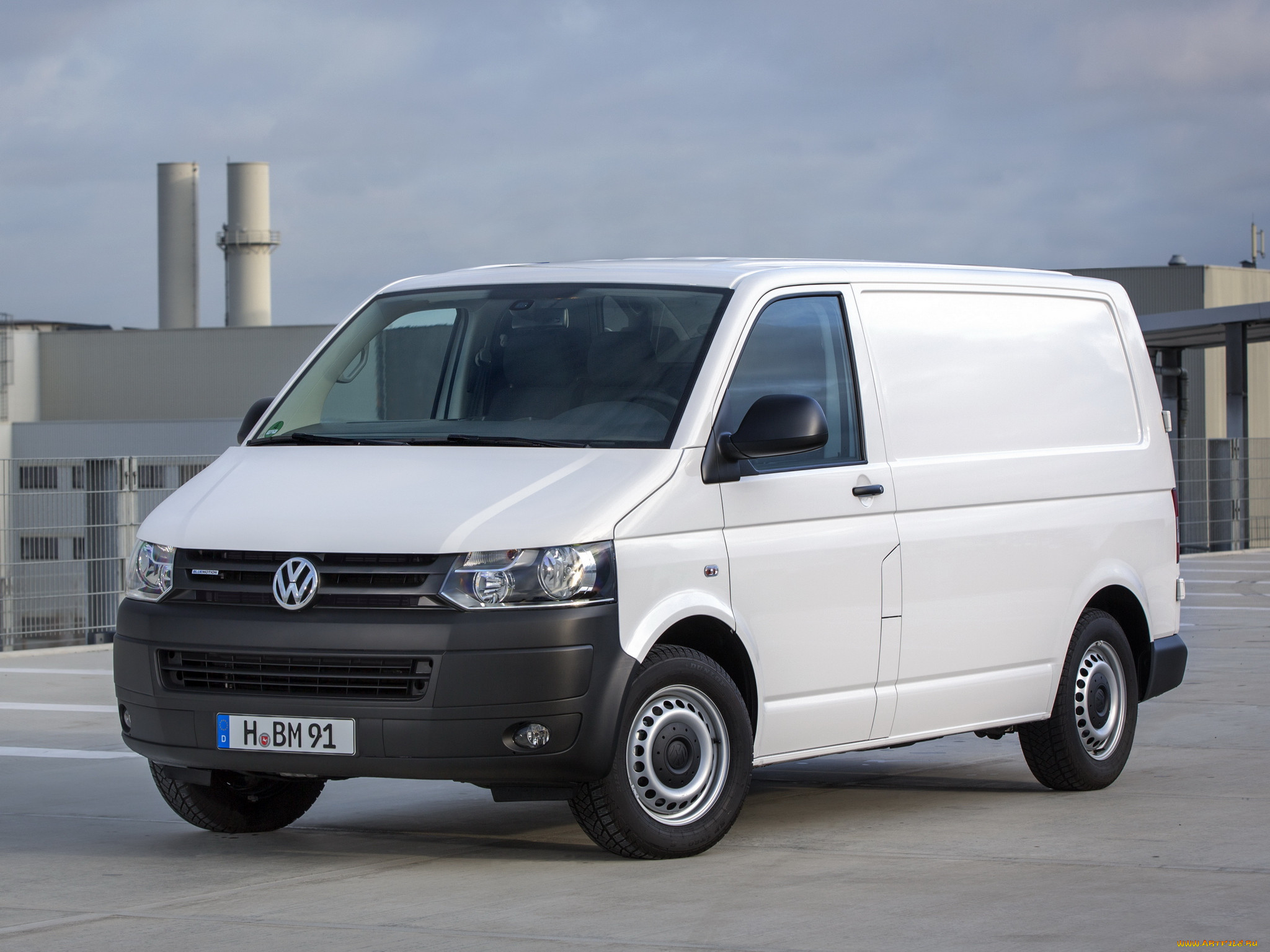 , volkswagen, 2011, bluemotion, van, transporter, t5